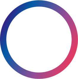 Gradient Circle Decoration